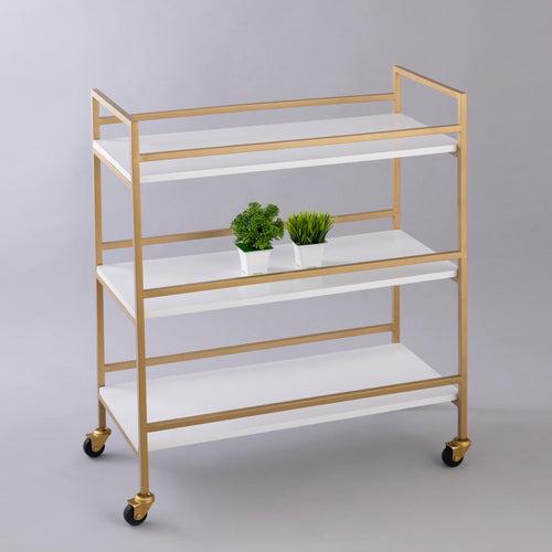 White Multi-Purpose Trolley.