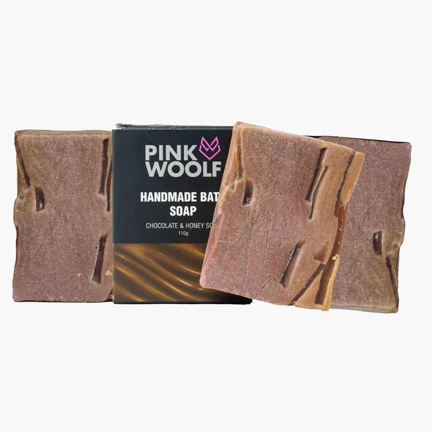 Bath Soap Chocolate & Honey - COMBO Pack of 3 Soap Bars