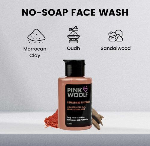 Face Wash (Moroccan Clay, Oudh & Sandalwood)