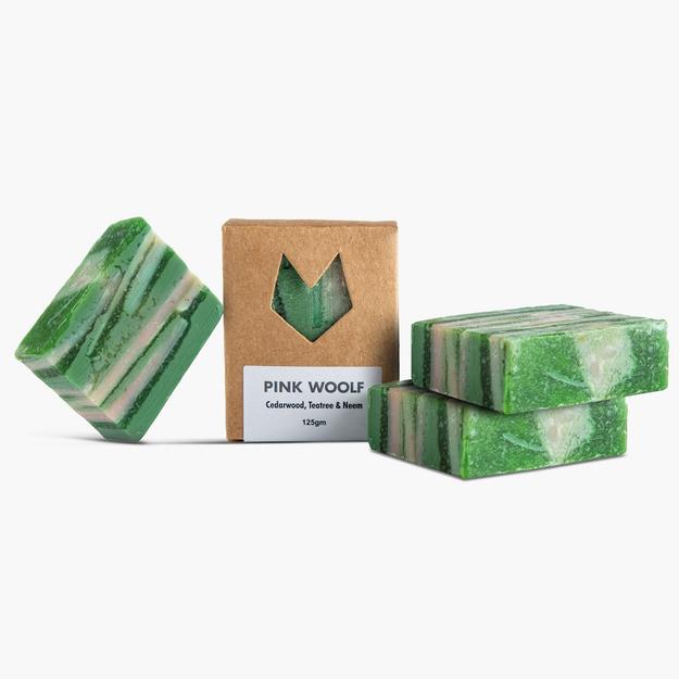 Cedarwood, Teatree, and Neem - Bathing Soap COMBO Pack of 3 Bars