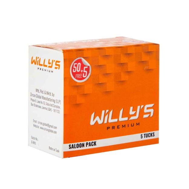 Willy's Premium Double Edge Safety Blades Box of 50 (2 Boxes)