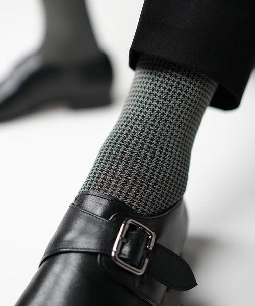 Green Houndstooth