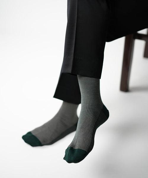 Green Houndstooth