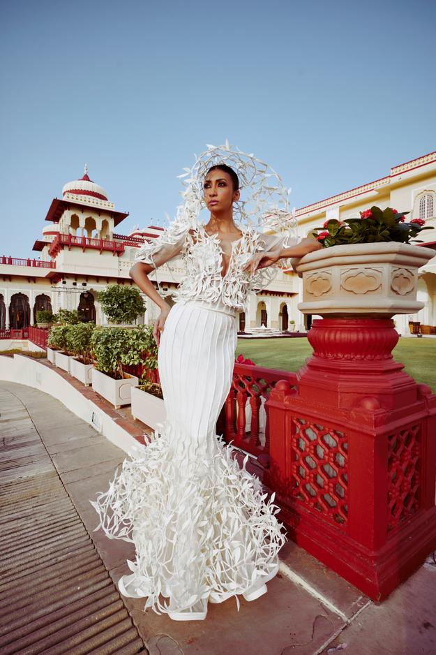 Floating Bridal Gown