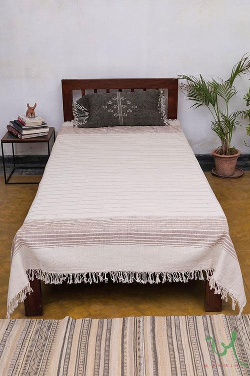 Evergreen Kala Cotton Single Bedsheet