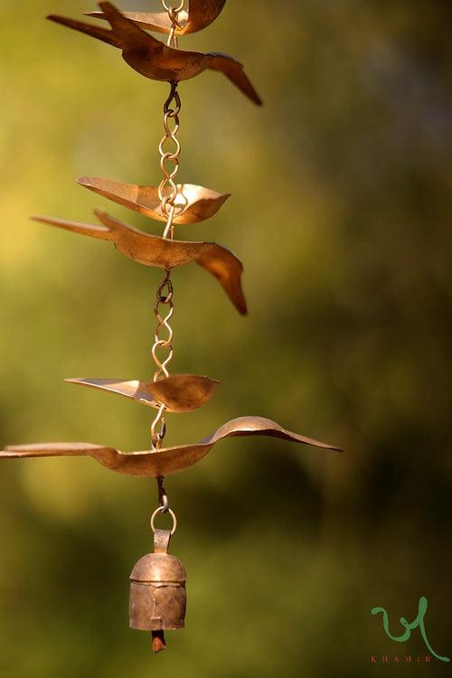 Birdsong Copper Bell Wind Chime