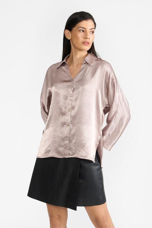 MOANA WOMEN'S ROSE GOLD SHIRT