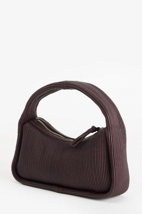 EILISH WINE EVENING HANDBAG