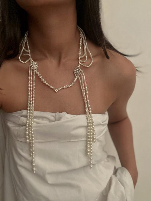 Paris pearl necklace