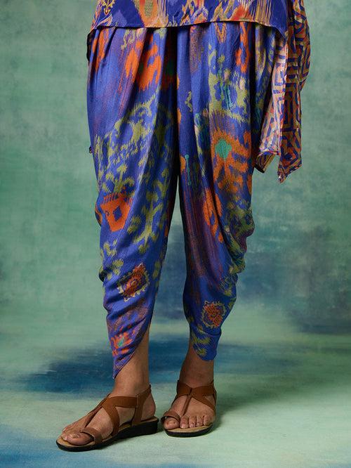 Saira Dhoti Bottom - Blue