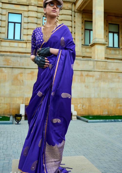 Hola !!Satin Silk Saree