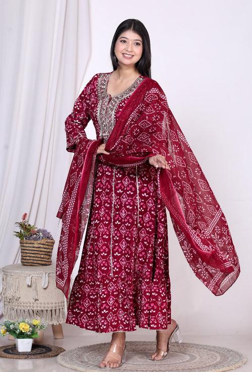 Happy Vives Rayon Gown Set