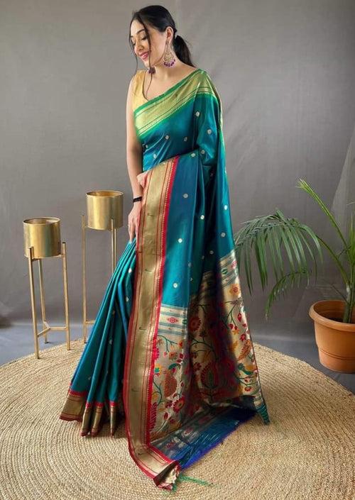 Yamuna Kinare - A Luxurious Paithani Saree