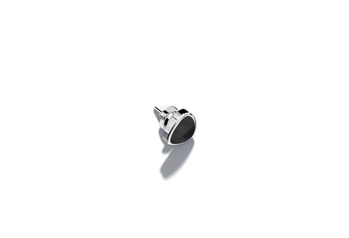 Pierre Stud | 925 Sterling Silver, Rhodium Plating & Glossy Finish