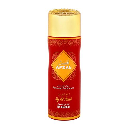 AFZAL Standard Non Alcoholic Oudh Mithaly, Taj Al Arab & Musk Amber Deodorant + 50ML MUKHALLAT OUDH (Pack Of 3)