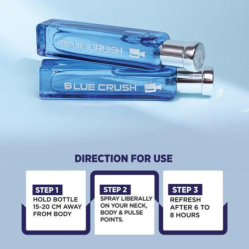 Urban Scent Blue Crush Long Lasting Perfume For Men -15ml