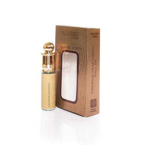 NON ALCOHOLIC ATTAR JASMINE SAMBAC,ZAFRAN SANDAL,DIVINE (PACK OF 3) + GOLDEN DUST ATTAR