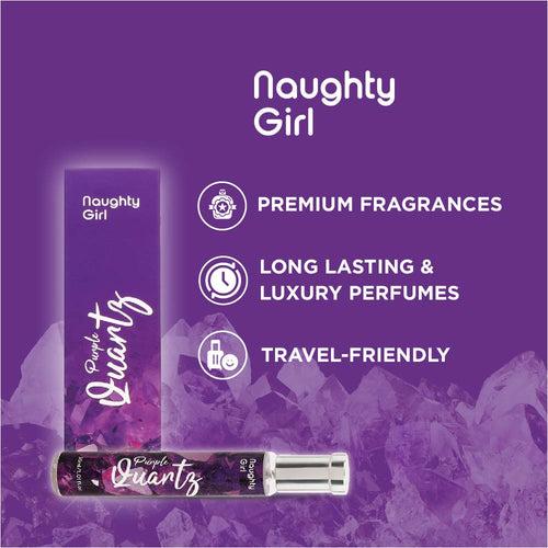 Naughty Girl 30ML EDPS BUY1 GET 2 FREE (PURPLE QUARTZ + POUR ME RED + BROWN BEACH)