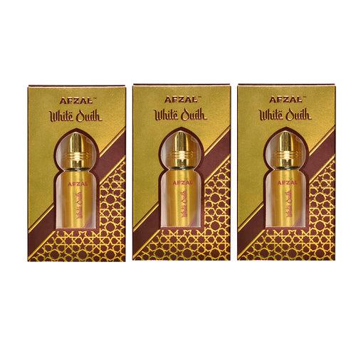 AFZAL-ATTAR WHITE OUDH 6ML ATTAR ROLL ON PK3