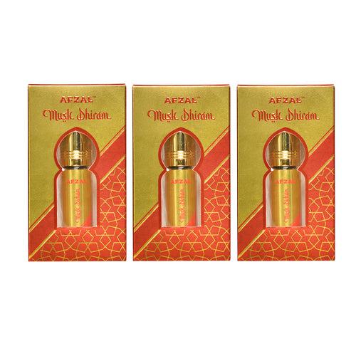 AFZAL-ATTAR MUSK DHIRAM 6ML ATTAR ROLL ON PK3