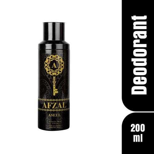 Afzal Non Alcoholic Aseel Deodorant 200 Ml