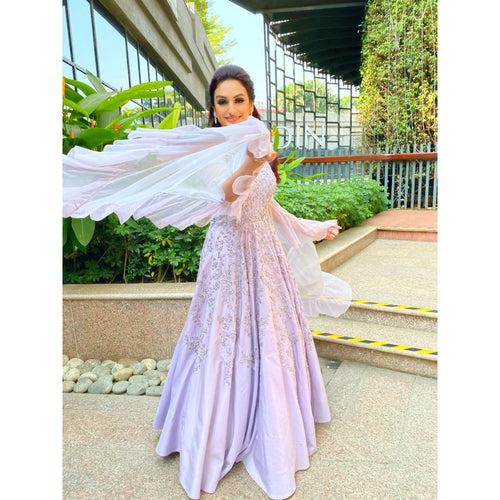 Akriti Kakar - Lilac Flared Princess Gown