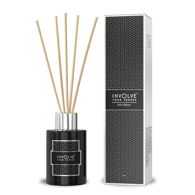 Involve Elegance Silver Shine Reed Diffuser Set