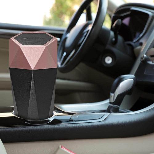 Involve Diamond Trashbin/ Dustbin/ Trash Can (Rosegold)