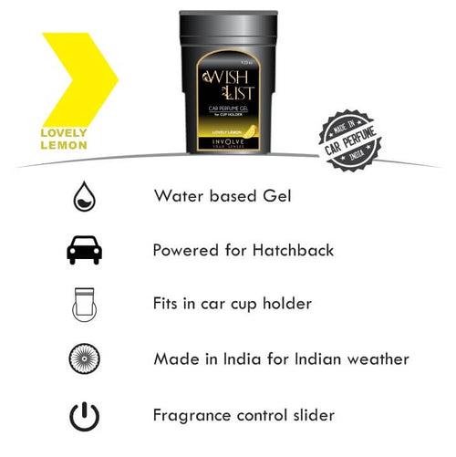 Involve® WishList - Lemon : Gel Car Freshener