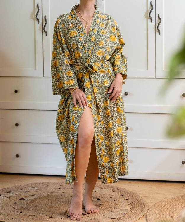 Jaipur cotton robe