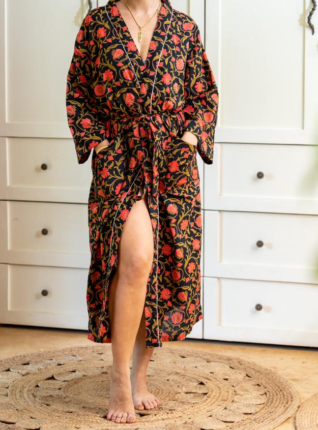 Jaipur cotton robe