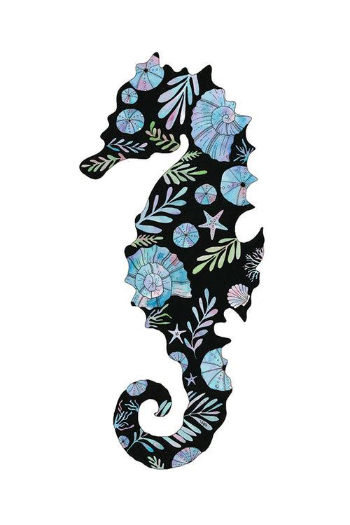 Black Seahorse Big