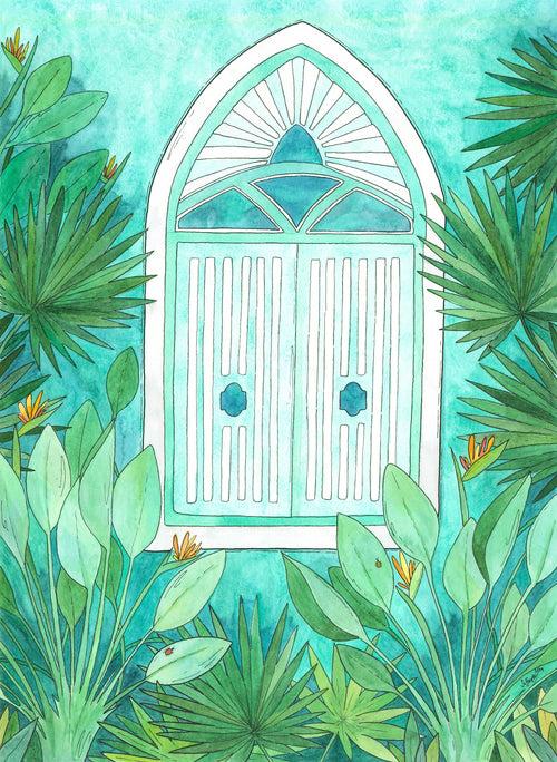 Green Window (Size: A3)