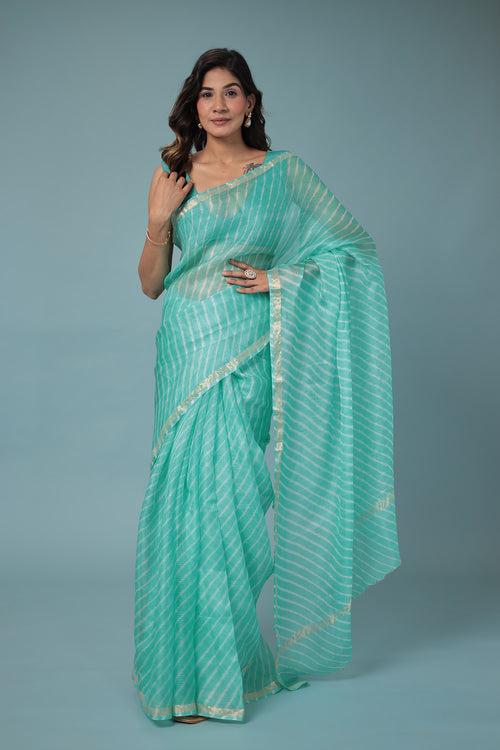 Leheriya Kota Silk Saree