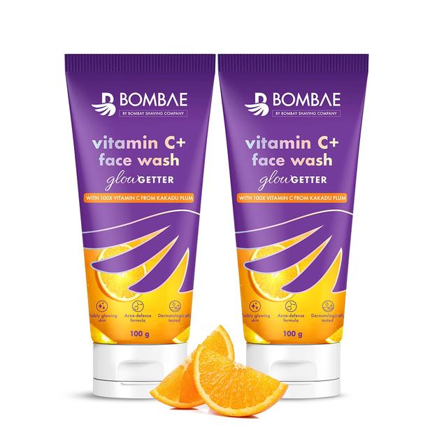 Vitamin C+ facewash | Glow getter (Pack of 2)