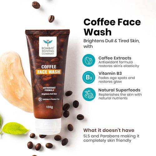 Charcoal Face Wash & Coffee Face Wash Combo