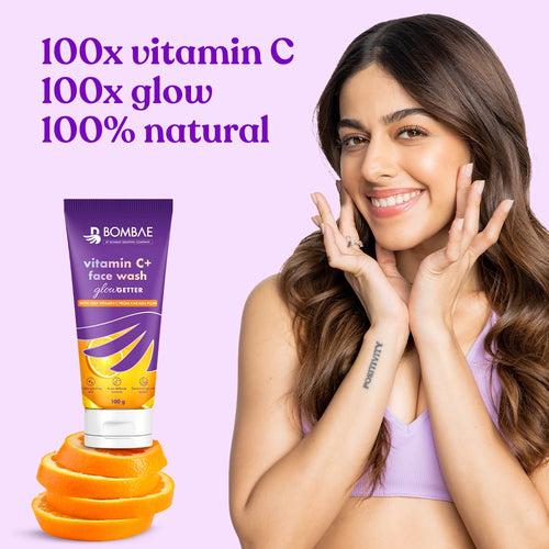 Vitamin C+ facewash | Glow getter (Pack of 2)