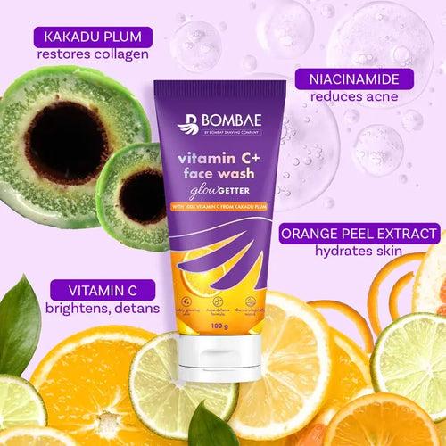 Vitamin C+ facewash | Glow getter (Pack of 2)