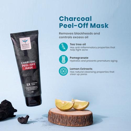 Charcoal Face Wash & Peel Off Combo