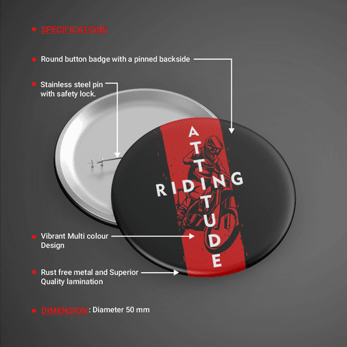 Riding Attitude Badge