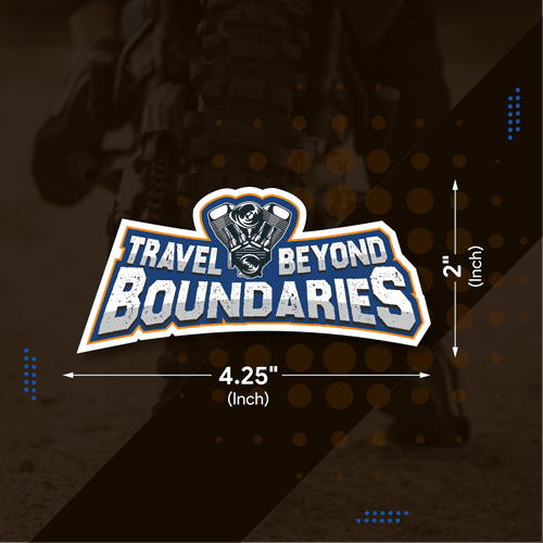 Travel Beyond Boundries Sticker