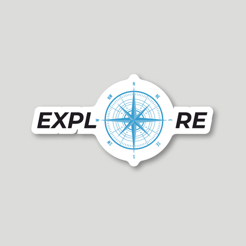 Explore Sticker