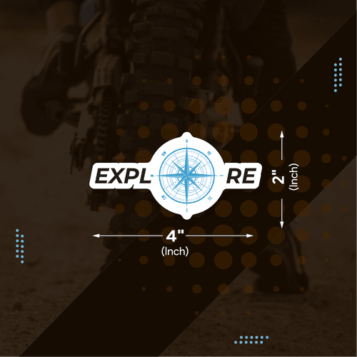 Explore Sticker