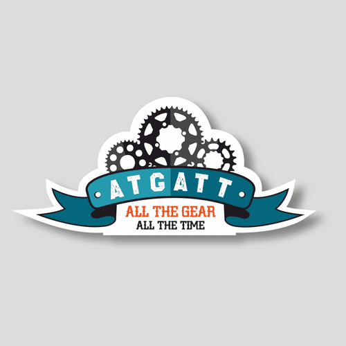 All the gear all the time Sticker