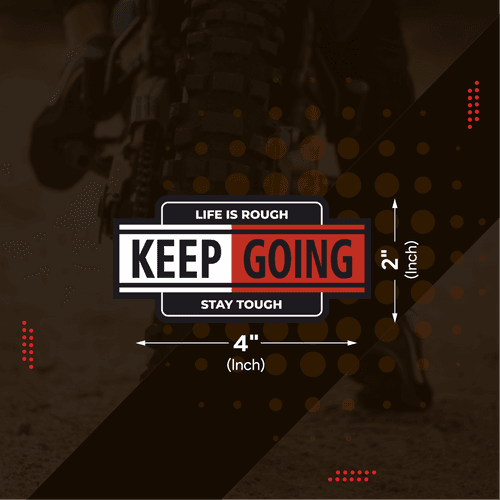 Keep going Sticker