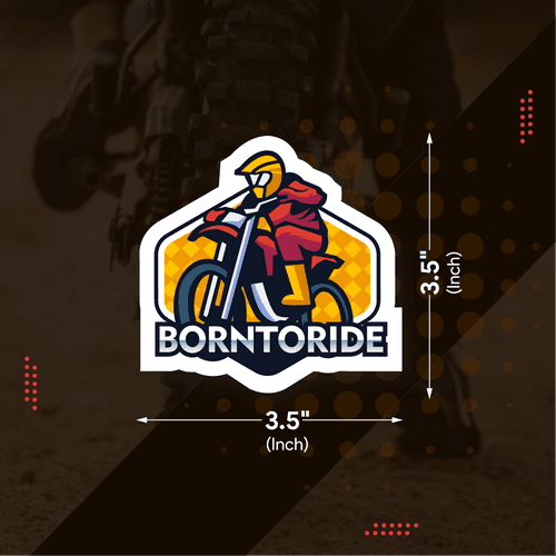 Born To Ride Sticker