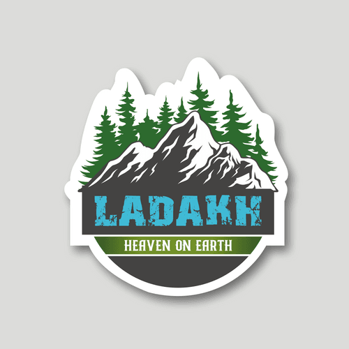 Ladakh - Heaven on earth Sticker