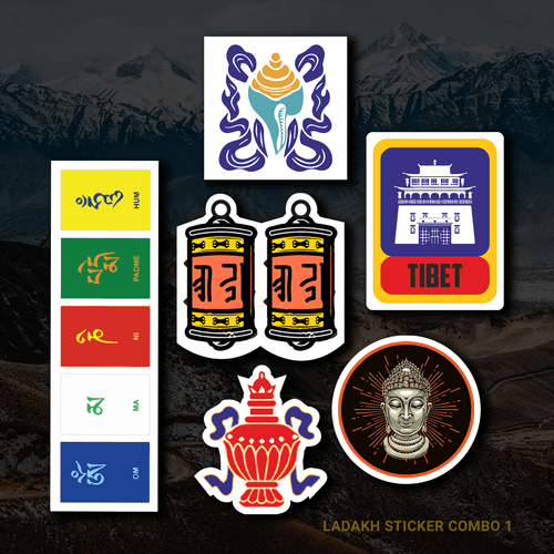 STICKER COMBO LADAKH - 1