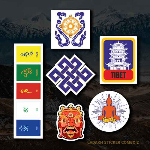 STICKER COMBO LADAKH - 2