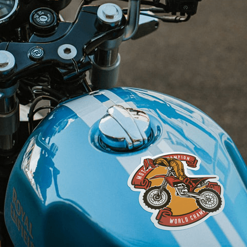 Moto Champion Sticker